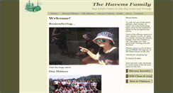 Desktop Screenshot of havensfamily.com